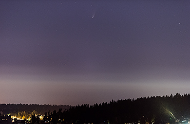 Comet PanSTARRS from Kirkland (300mm) (Sky & Space Gallery)