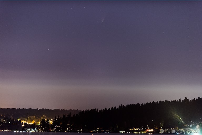 Comet PanSTARRS from Kirkland (300mm) (Sky & Space Gallery)